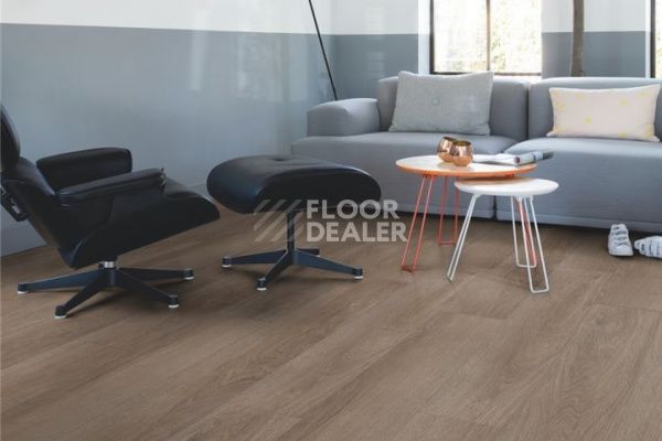 Плитка ПВХ Quick Step Livyn Pulse Click Plus PUCP PUCP40078   Дуб плетеный коричневый фото 1 | FLOORDEALER